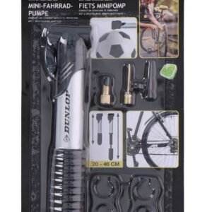 Pompa bicicleta mini cu 3 adaptoare